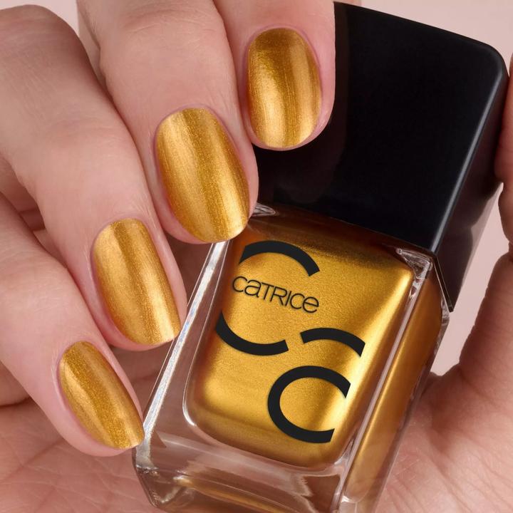 Immagine prodotto Catrice ICONAILS Gel Lacquer Smalto Unghie (156 Coprimi d'oro, Smalto per unghie effetto gel)