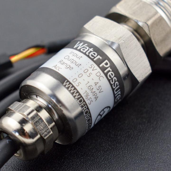 Image du produit DFRobot Gravity Capteur analogique de pression d'eau 0-10 bar