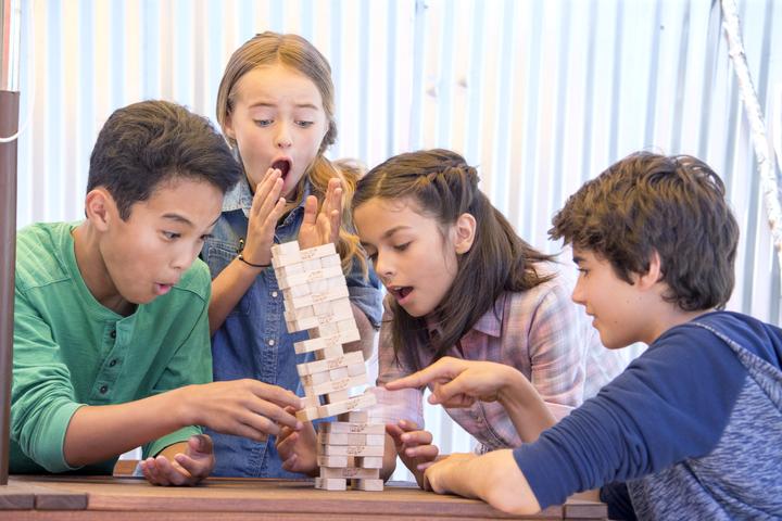 Actual product image Hasbro Gaming Jenga Classic (German, French, Italian)