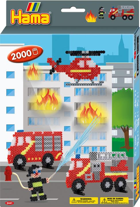 Image du produit Hama Perlen Les pompiers des perles à repasser