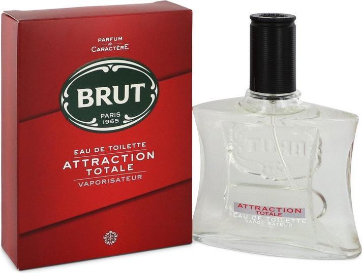Actual product image Faberge Brut Attraction Totale by Eau de Toilette Spray 100 ml (Eau de toilette, 100 ml)