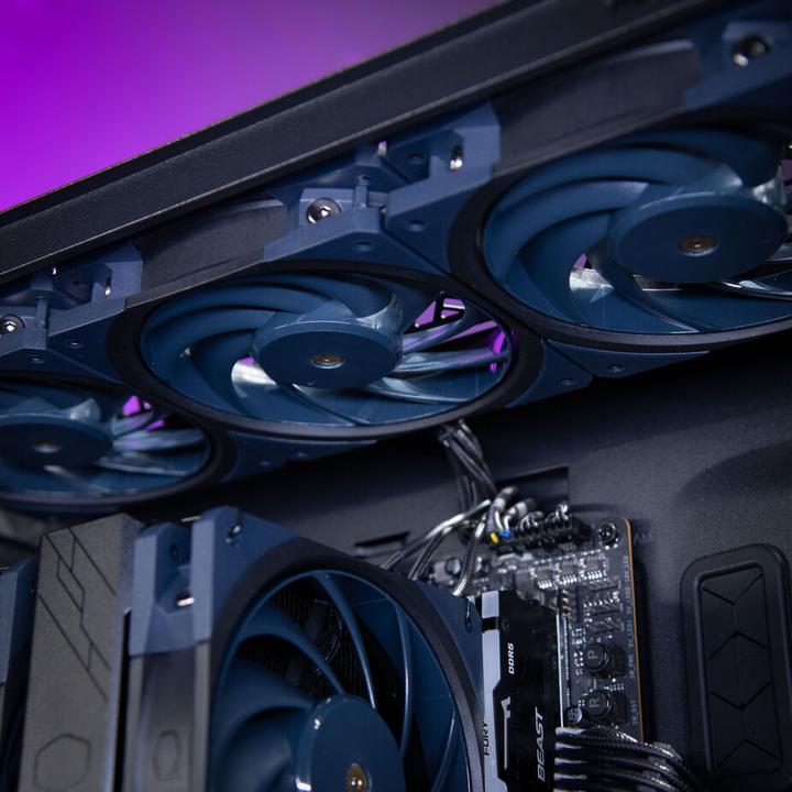 Actual product image Cooler Master VentilÃ¡tor MOBIUS 120 OC PWM (120 mm, 1 x)