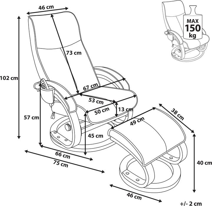 Actual product image Beliani Hero