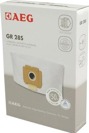 Actual product image Electrolux GR28S dust bag (4 synthetic dust bags, 1 micro filter, optimal filtration) (4 x)