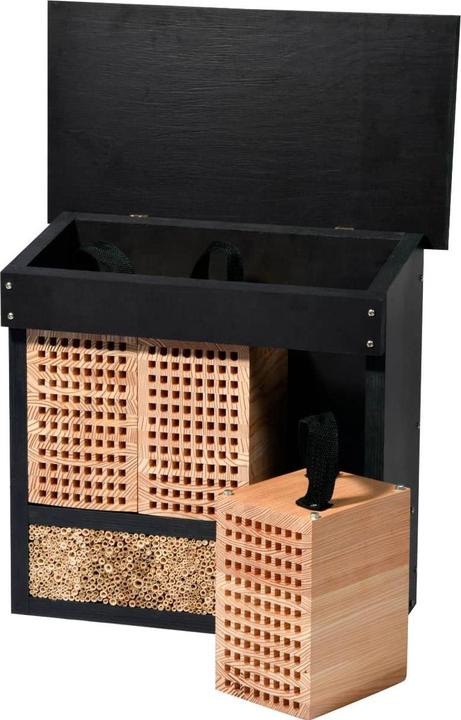 Actual product image Luxus-Insektenhotel Professional wild bee hotel (Wild bees, Digger wasps)