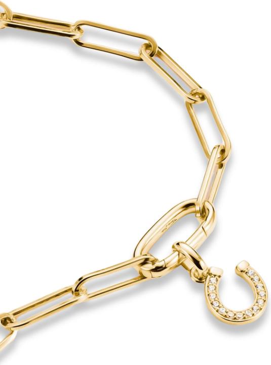 Immagine prodotto Thomas Sabo Charm-Anhänger Hufeisen mit Steinen Connect vergoldet (Argento 925)