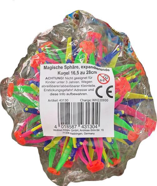 Actual product image Kögler Magic sphere, expanding sphere, 16.5 by 28cm