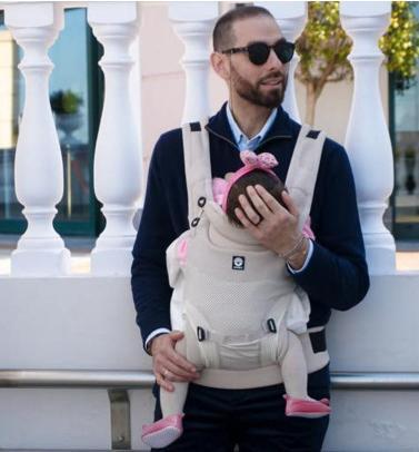 Image du produit Dooky Porte-bébé en tricot stretch Terra Nova Beige