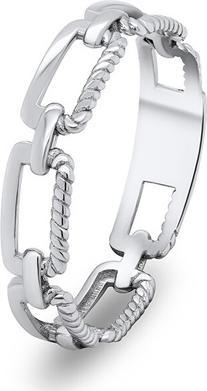 Brilio Silver - Fashion silver ring RI002W - Circuit: 52 mm (52)