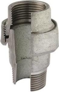 Actual product image Atusa Deutschland GmbH Malleable cast iron fitting no. 341 black, I/A, with 2" conical seal