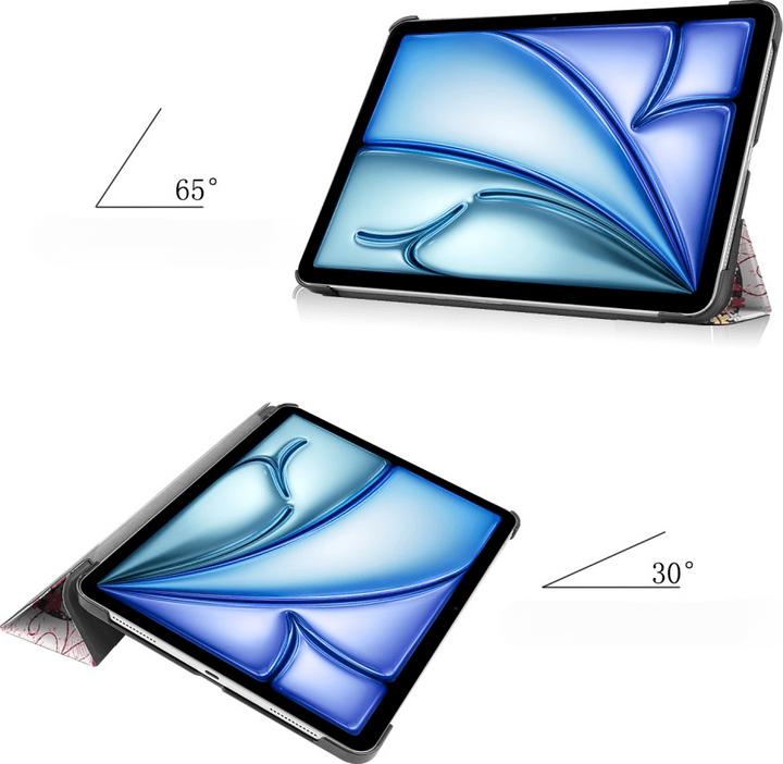 Image du produit Cover-Discount iPad Air 11 (2024) - Étui Smart Tri-fold Motif (iPad Air 11 2024 (M2))