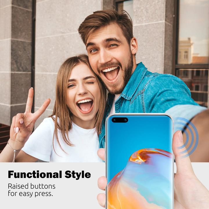 Produktbild Crong Crystal Slim Cover - Huawei P40 Pro Hülle (Transparent) (Huawei P40 Pro+)