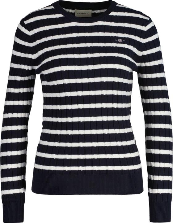 Immagine prodotto GANT Stretch Cotton Cable Stripe C-Neck (S)