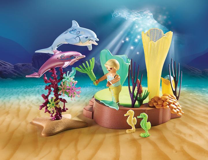 Immagine prodotto Playmobil Padiglione di corallo con cupola luminosa (70094)