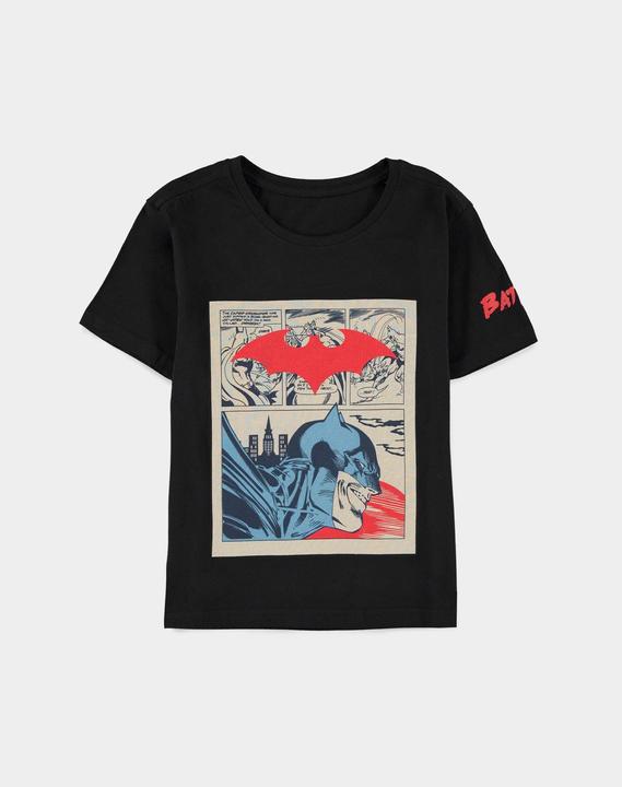 Actual product image Batman Core Boys Oversized Short Sleeved Tshirt (122)