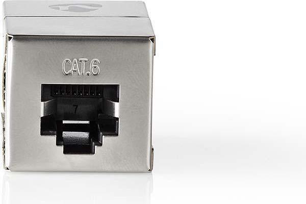Produktbild Nedis Cat 6 Netzwerkadapter Geschirmt RJ45 (8P8C) Buchse RJ45 (8P8C) Buchse Gerade Metall Verpackung (S/UTP, CAT6)
