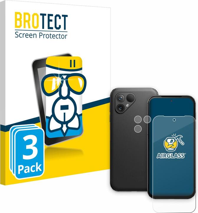 BROTECT AirGlass Verre (3 pièce(s), Fairphone 5)