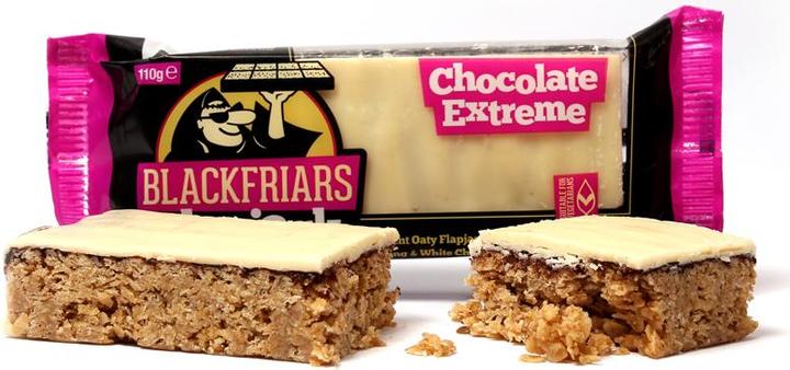 Actual product image Blackfriars Flapjack, 25 x 110 g bars (Chocolate Extreme, 1 pcs., 3100 g)