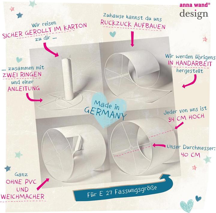 Image du produit Anna Wand Lampe suspendue Little Wood (E27)