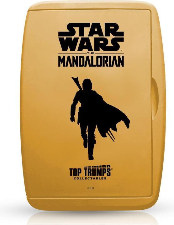 Actual product image Winning Moves Top Trumps Collectables Star Wars Mandalorian (German)