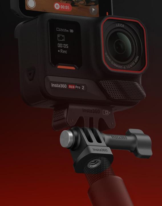 Actual product image Insta360 Ace Pro 3-prong to 1/4" adapter (ACE PRO, Ace)