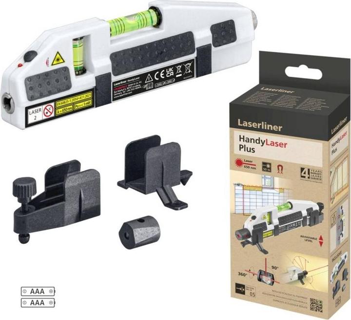 Productafbeelding Laserliner HandyLaser Plus 025.04.00E Laserwaterpas