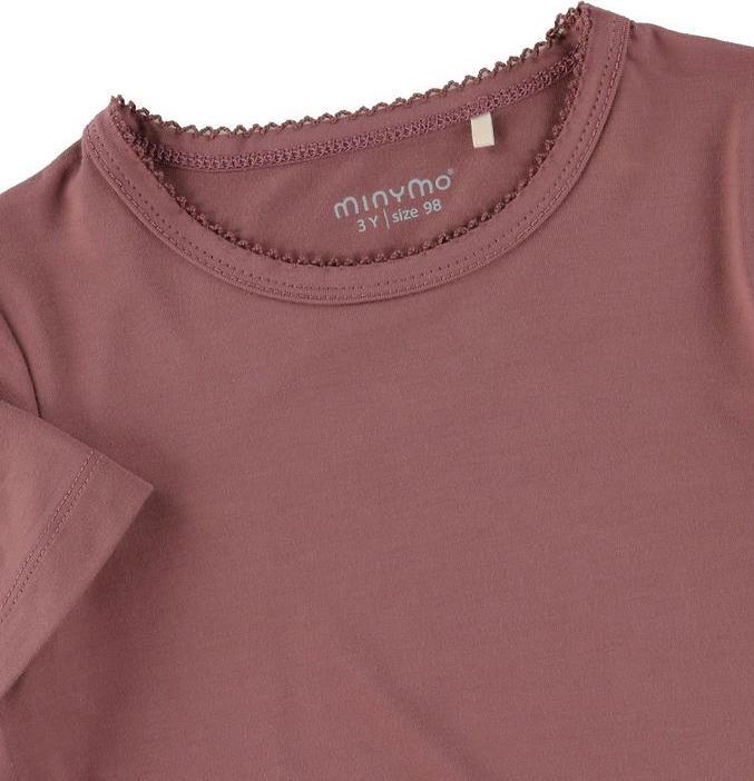Image du produit Minymo T-shirt Rose Brown T. 110 (110)