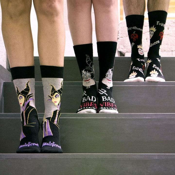Actual product image Cerdá Disney Villains socks Bad Vibes Only 36-43 (Single pack, 36 - 43)