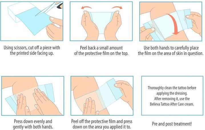 Produktbild Guard Protection Film 15cm x 10cm (10 Stk) (1 x)
