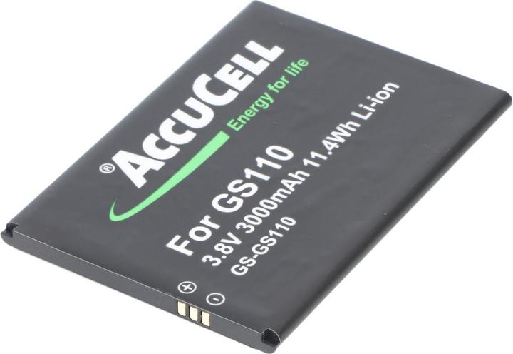 Immagine prodotto AccuCell Akku passend für Gigaset GS110 Li-ion 3.8V 3000mAh 11.4Wh