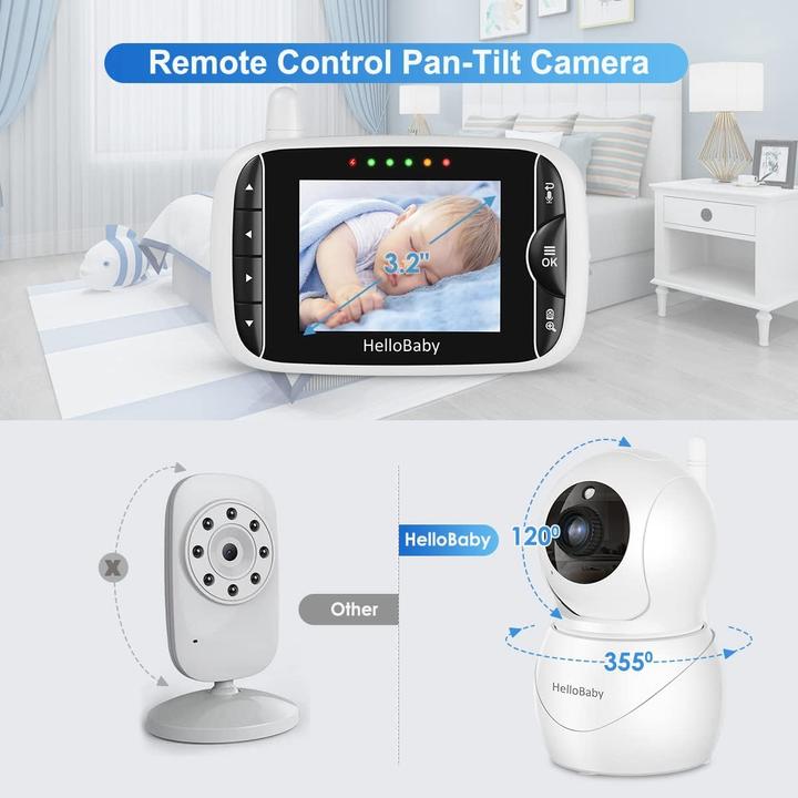 Actual product image HelloBaby HB66 pro (Video & Audio, 300 m)