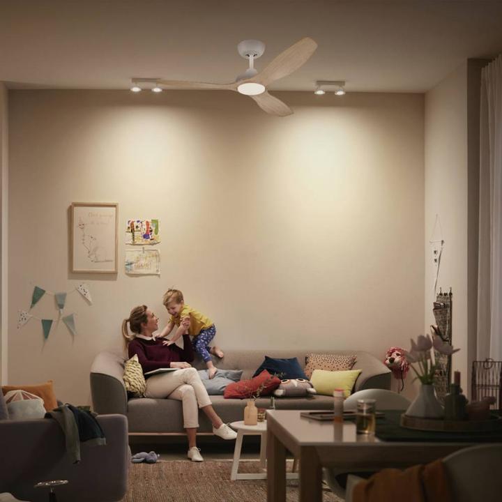 Actual product image Philips Olas Fan Ceiling Light 32 (Fan) +24 (Light) W