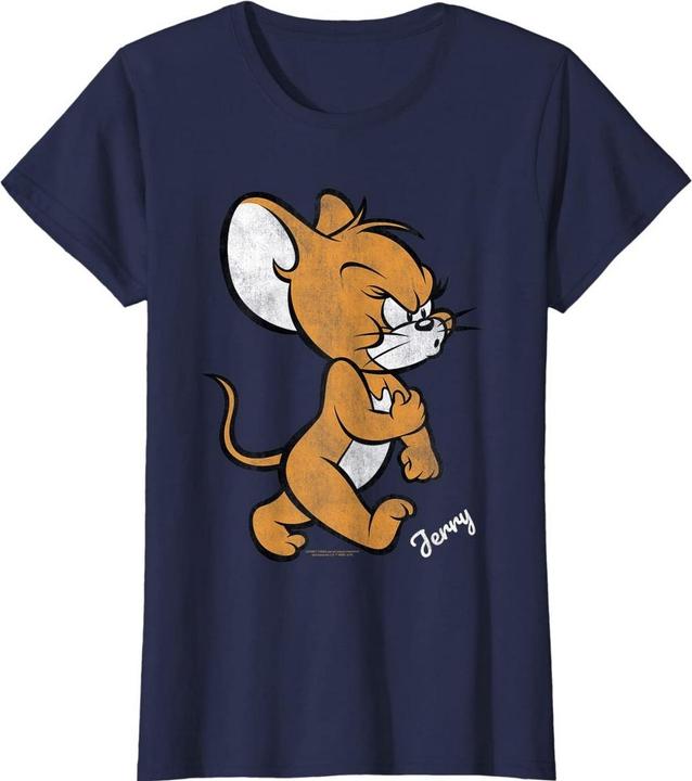 Tom & Jerry Angry Mouse TShirt aus Baumwolle (S)