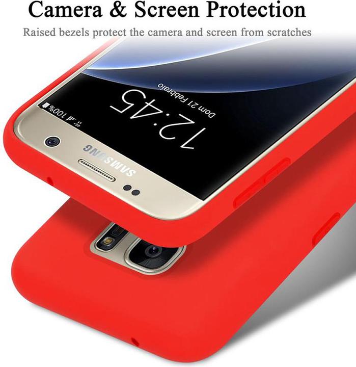 Image du produit Cadorabo TPU Liquid Silicone Case Cover (Samsung Galaxy S7)