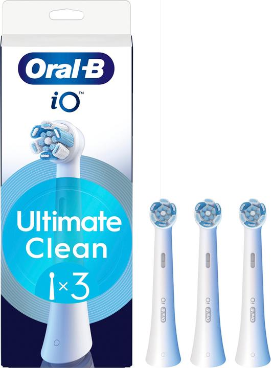 Actual product image Oral-B Oral B - iO Series Ultimate Clean Replacement Brush Heads - White - 3 count (3 x)
