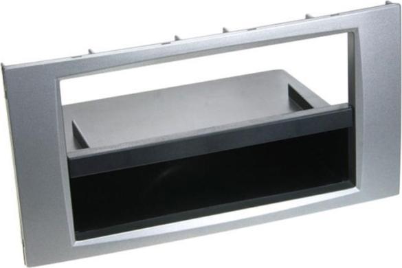 Produktbild ACV 281114-08-3 | Radioblende Ford für diverse Modelle, silber (2 DIN mit Ablagefach)