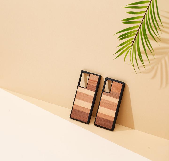 Immagine prodotto Man.Wand Custodia &WOOD per Galaxy Note 20 Ultra sabbia juodas (Samsung Galaxy Note 20 Ultra)