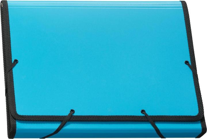 Immagine prodotto Kolma Cartella a ventaglio A4 superstrong 12 linguette blu (A4, 1 x)