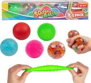 Image du produit Toi-Toys Balles anti-stress 5 dans le set 7 Cm