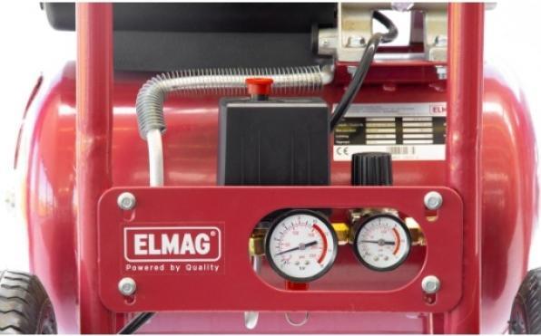 Produktbild Elmag - Kompressor, 120 l/min, 230 Volt, 10 Bar, BOY 280/10/16 W (10 Bar, 16 l)