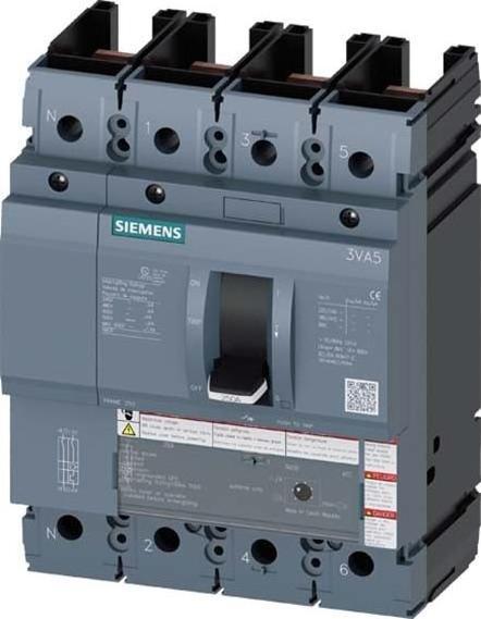Produktbild Siemens Leistungsschalter 150A 4p 105-150A/In 3VA5215-5EF41-0AA0