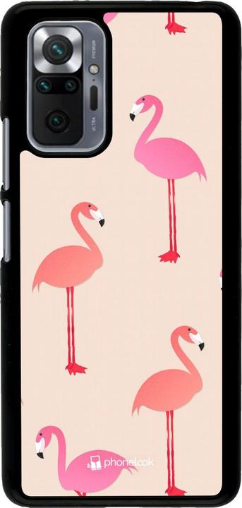 Actual product image PhoneLook Coque Pink Flamingos Pattern (Xiaomi Redmi Note 10 Pro)