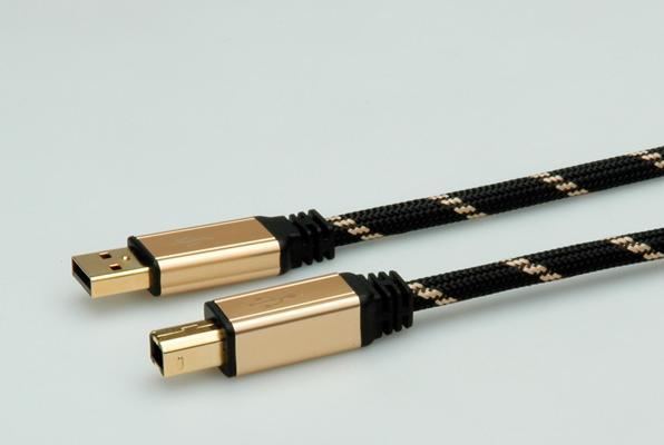 Produktbild Roline Gold USB 2.0 (1.80 m, USB 2.0)