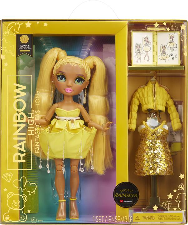 Actual product image MGA Rainbow High Fantastic Fashion Sunny