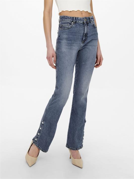 Actual product image Only ONLHailey Life High Waist Slit Flared Jeans (32)