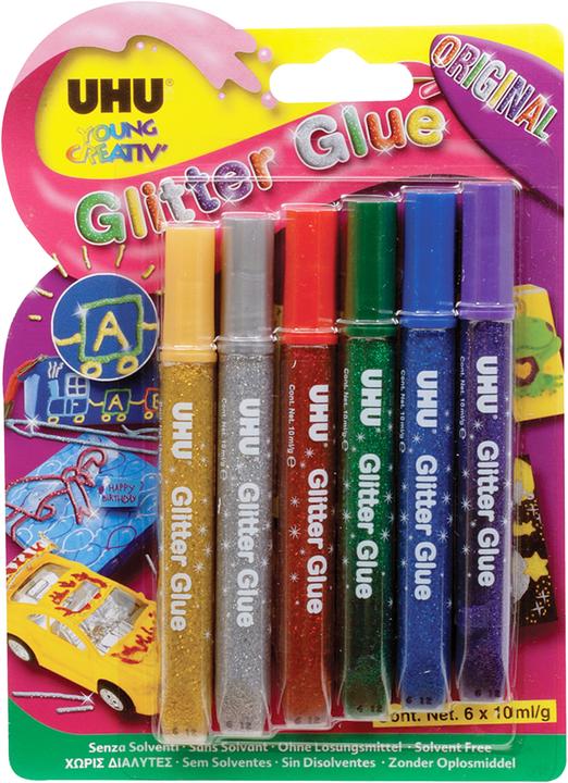 UHU Glitzerklebstifte Original (100 g, 10 ml)