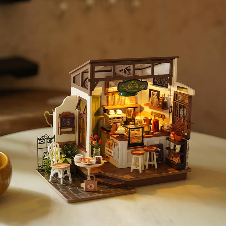 Produktbild Robotime Slow Life Café No.17 - Diorama