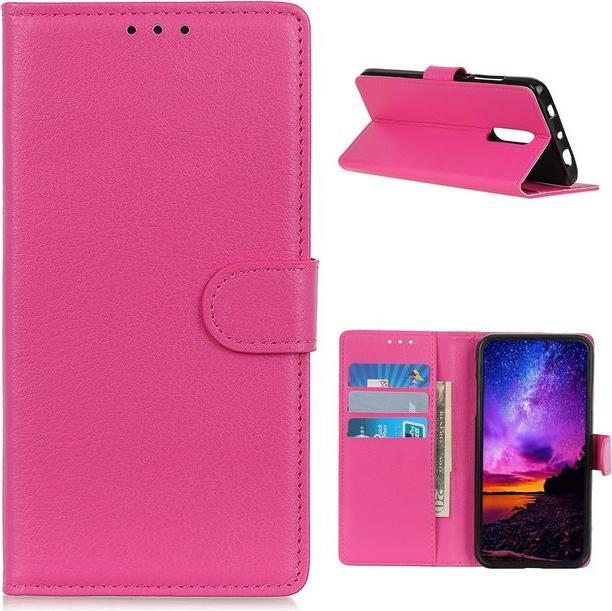 Actual product image MU Classic Litchi Leather Bookcover Series (Nokia 2.4)