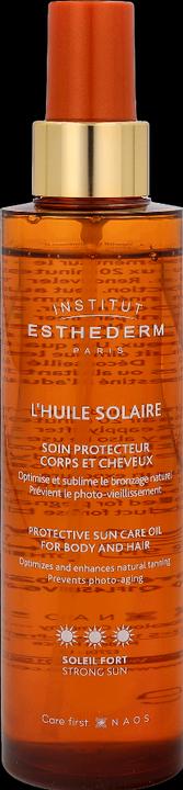 Actual product image Institut Esthederm L'Huile Solaire Fort (Suntan cream, 150 ml)