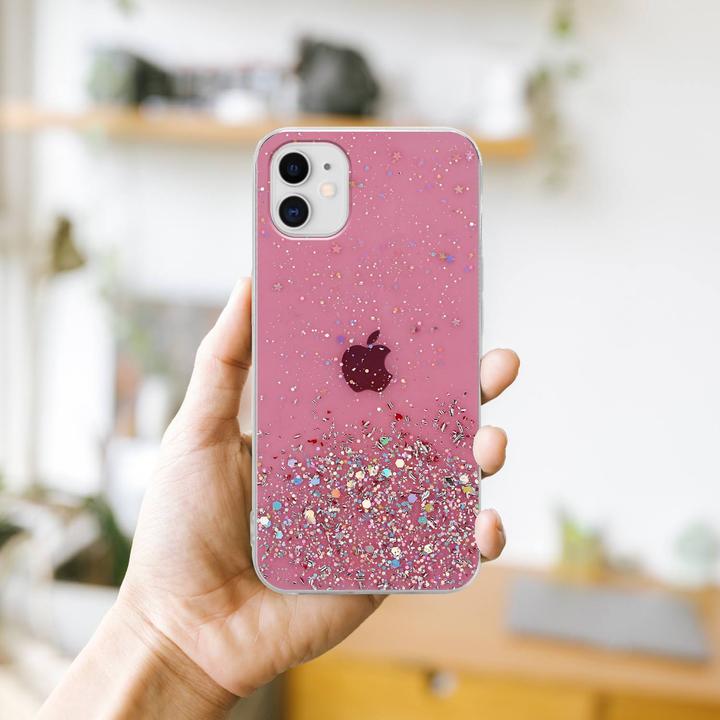 Image du produit Cadorabo Couverture TPU paillettes scintillantes (Apple iPhone 11 Pro)